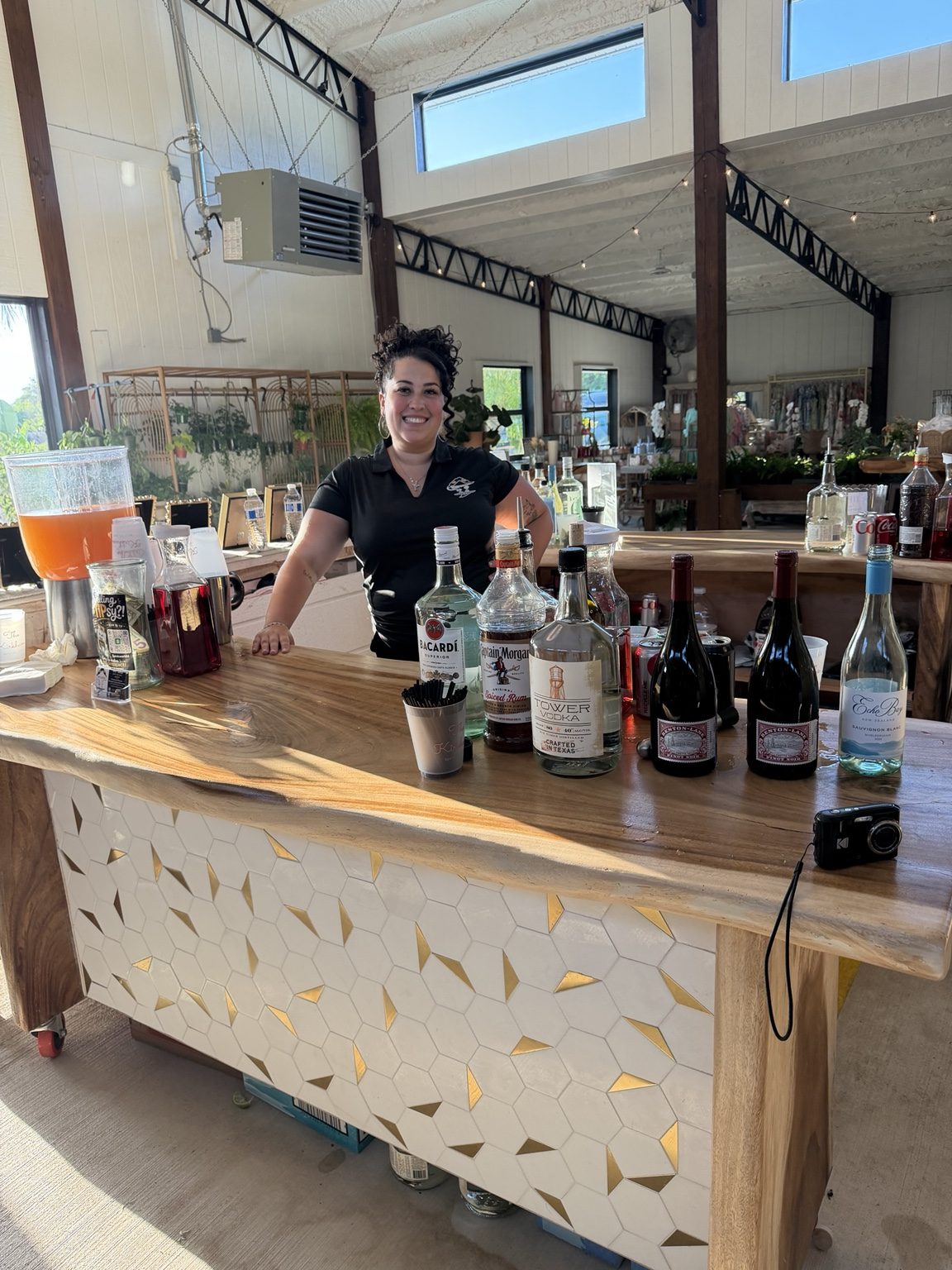 Tipsy Server event bar setup